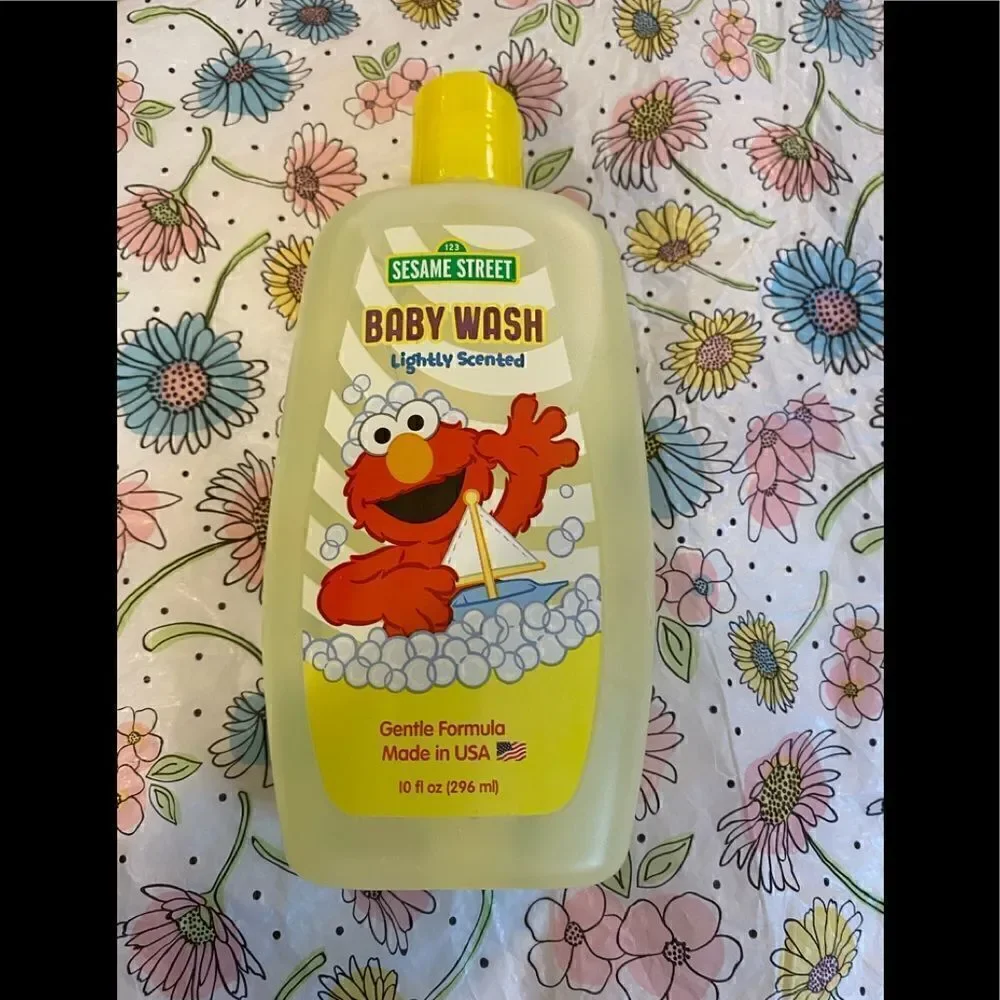 🛍Sasame Street Baby Wash & Baby Shampoo lightly Scented Calming Lavender Scent